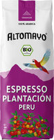 Espresso Plantación Peru, gemahlen
