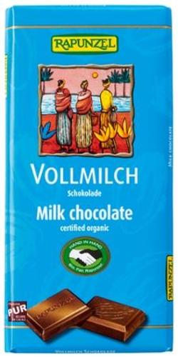 Schokolade, Vollmilch, 100g