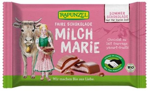 Produktfoto zu Milch Marie Schokolade, Rote Beeren Joghurt Füllung, 100g