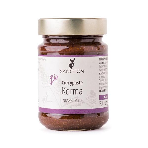 Produktfoto zu Currypaste Korma, nussig-mild, 190g