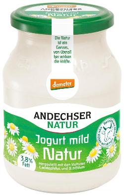 Joghurt natur 3,8%, 500g