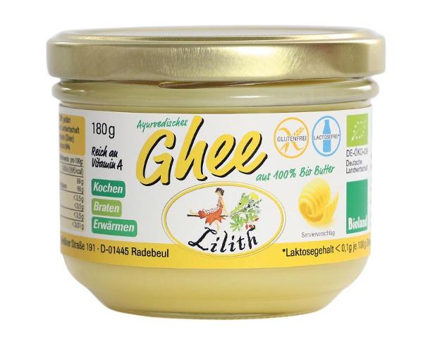 Produktfoto zu Ghee, reines Butteröl, 180g