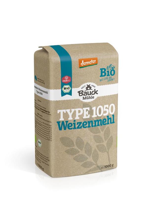 Produktfoto zu Weizenmehl Typ 1050, 1kg
