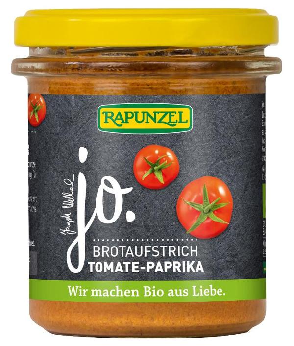 Produktfoto zu Jo Brotaufstrich Tomate-Paprika, 140g