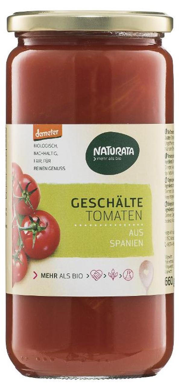 Produktfoto zu Geschälte Tomaten, im Glas 660g