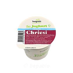 Burgrain laktosefrei Joghurt  Kirschen 150 g, Mindesbestellmenge 2 Stück