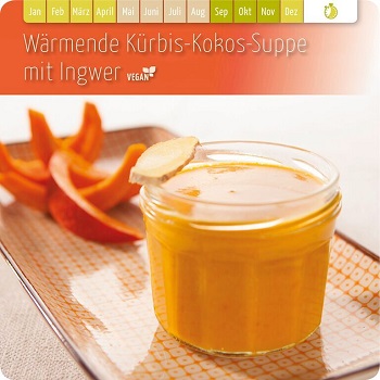 Wärmende Kürbis-Kokos-Suppe mit Ingwer