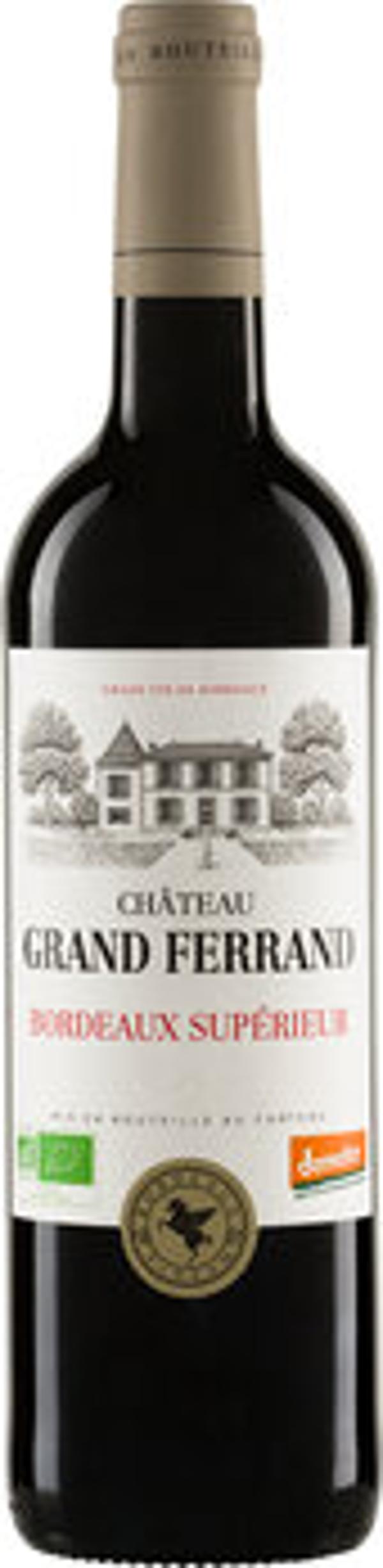 AOP Biobote Ferrand Grand 2021 - 0,75l Emsland Supérieur Château Bordeaux -