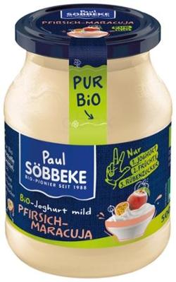 Bioladen Joghurt Pfirsich-Maracuja, 3,8% - 500g