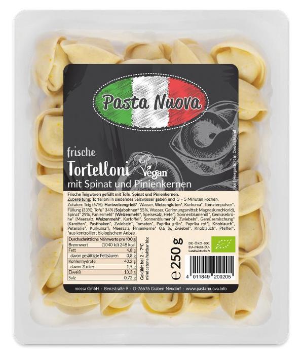 Produktfoto zu Tortelloni Spinat-Pinienkerne - 250g