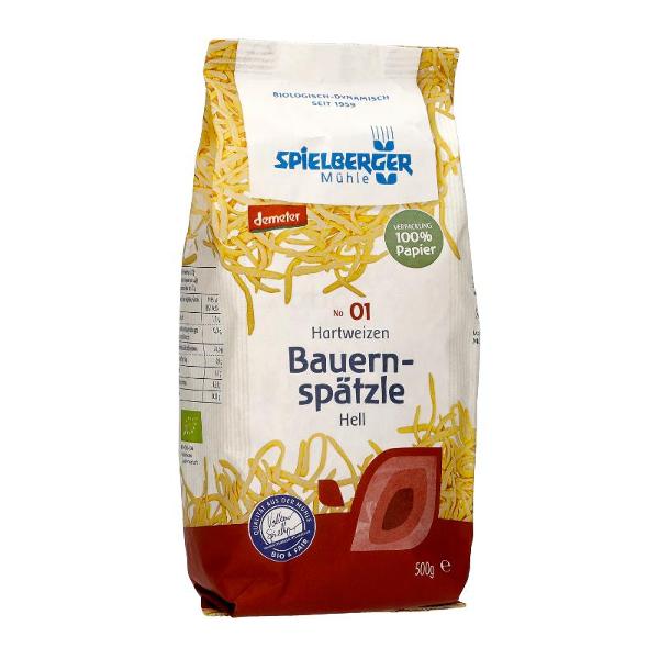 Produktfoto zu Spielberger Schwäbische Bauernspätzle hell - 500g