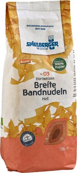 Spielberger Breite Bandnudeln - 500g