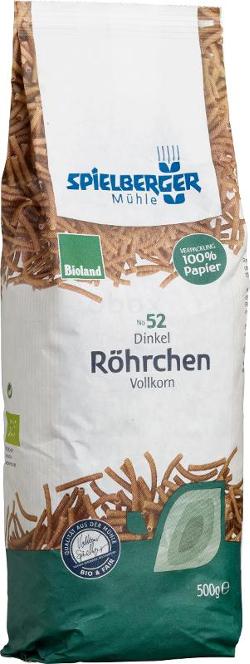 Spielberger Dinkel Vollkorn Röhrchen - 500g