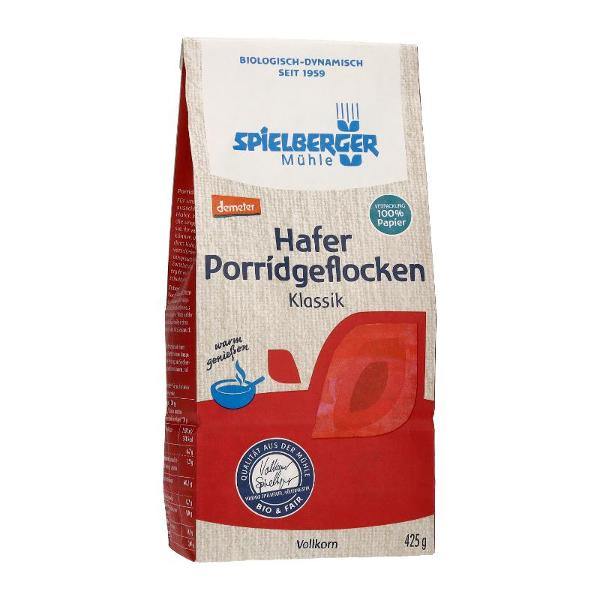 Produktfoto zu Spielberger Hafer Porridgeflocken Klassik - 425g