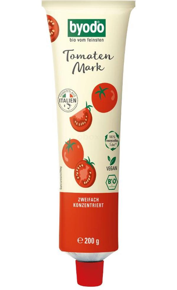 Produktfoto zu Byodo Tomatenmark 28-30% Tube - 200 g
