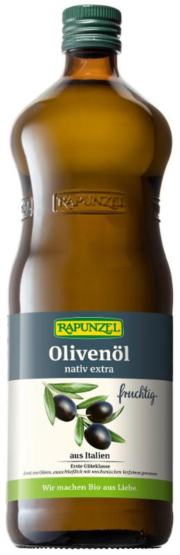 Produktfoto zu Rapunzel Olivenöl fruchtig, nativ extra - 1l