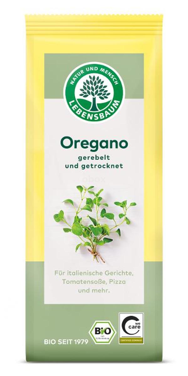 Produktfoto zu Lebensbaum Oregano gerebelt - 15g