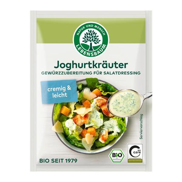 Produktfoto zu Lebensbaum Salatdressing Joghurt Kräuter - 3 x 5g