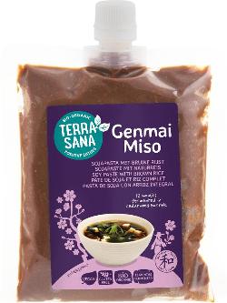 TerraSana Genmai Miso mit Schraubverschluss - 345g