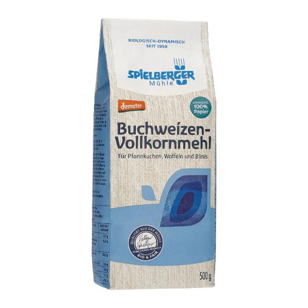 Produktfoto zu Spielberger Buchweizen-Vollkornmehl - 500g