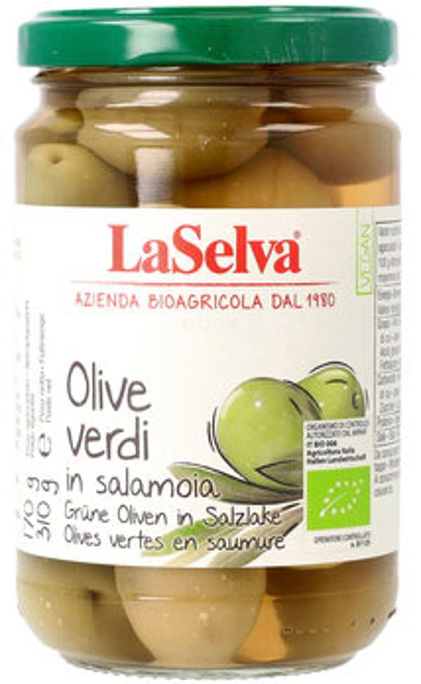 Produktfoto zu LaSelva Grüne Oliven mit Stein - 310g