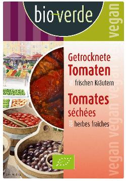 Bio Verde Getrocknete Tomaten gekräutert - 130g