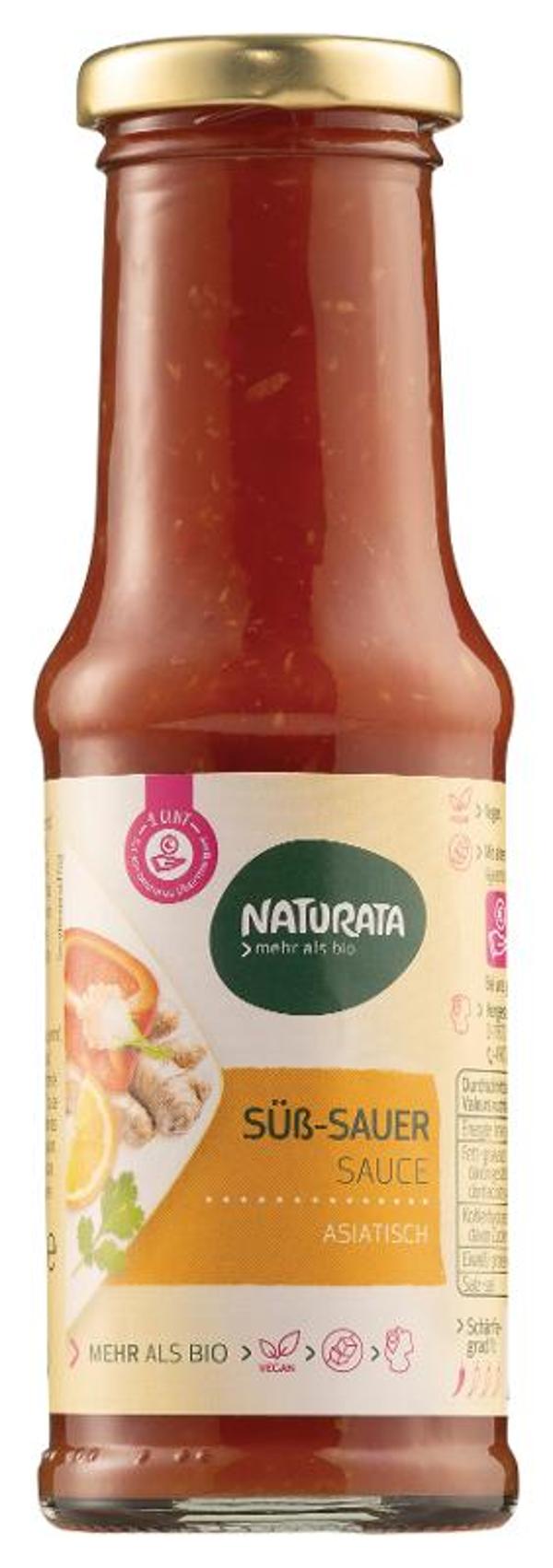 Produktfoto zu Naturata Süß Sauer Sauce - 210ml