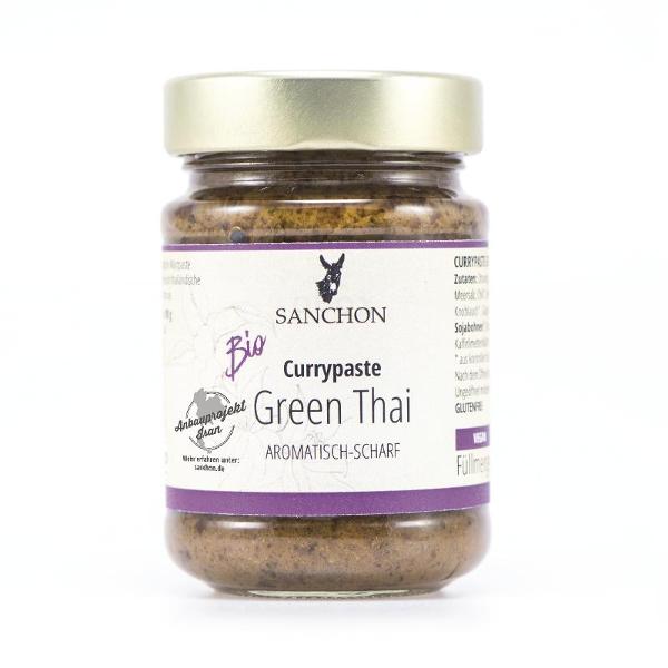 Produktfoto zu Sanchon Thai Curry Paste grün