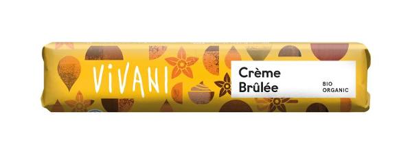 Produktfoto zu Vivani Crème Brûlée Riegel - 40g