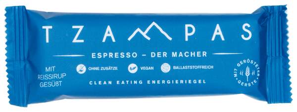 Produktfoto zu TZAMPAS Espresso Riegel - 40g