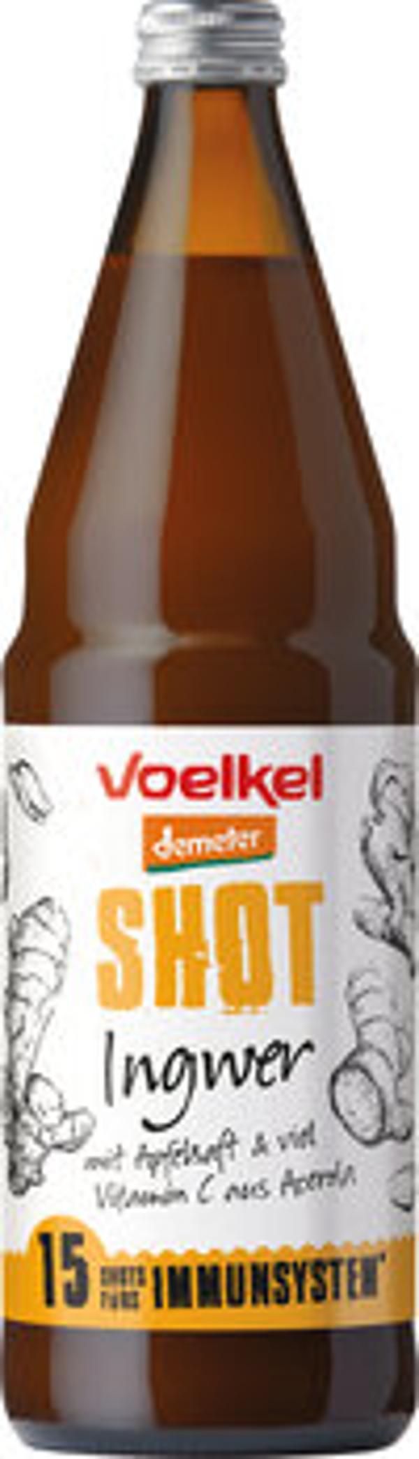 Produktfoto zu Voelkel Shot Ingwer - 0,75l