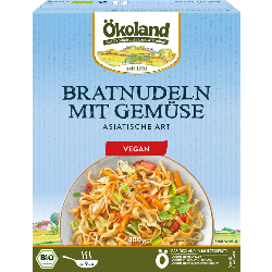 Ökoland Bratnudeln mit Gemüse - 400 g