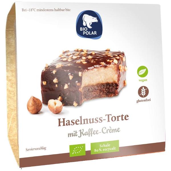 Produktfoto zu Biopolar Haselnuss Torte - 110g