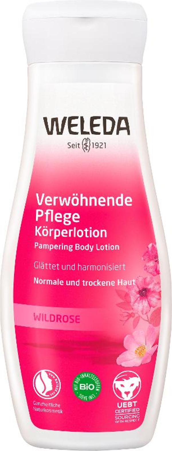 Produktfoto zu Wildrose Verwöhnende Pflege Körperlotion - 200ml