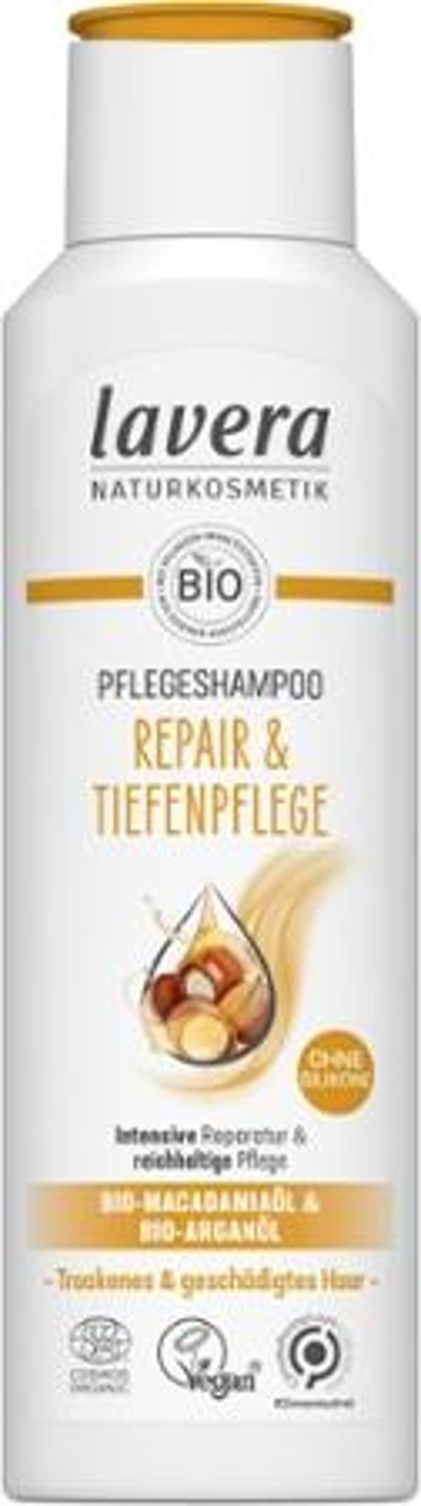 Produktfoto zu Lavera Shampoo Repair und Pflege - 250ml