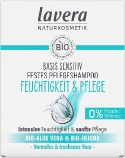 Lavera Festes Pflegeshampoo Feuchtigkeit - 50g