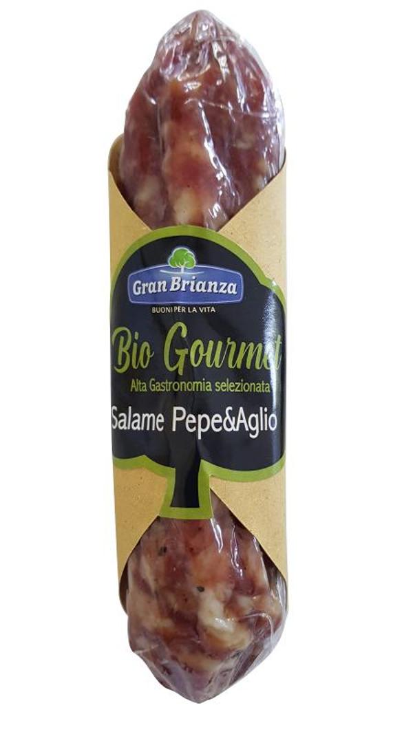 Produktfoto zu Gran Brianza Salami Pepe e Aglio - 150g