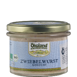 Ökoland Zwiebelwurst gekocht Gourmet - 160g
