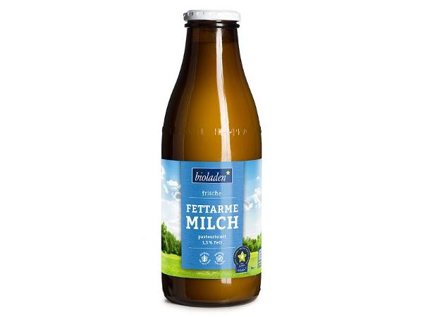 Produktfoto zu Bioladen Magermilch-Flasche, 1,5% - 1 Liter