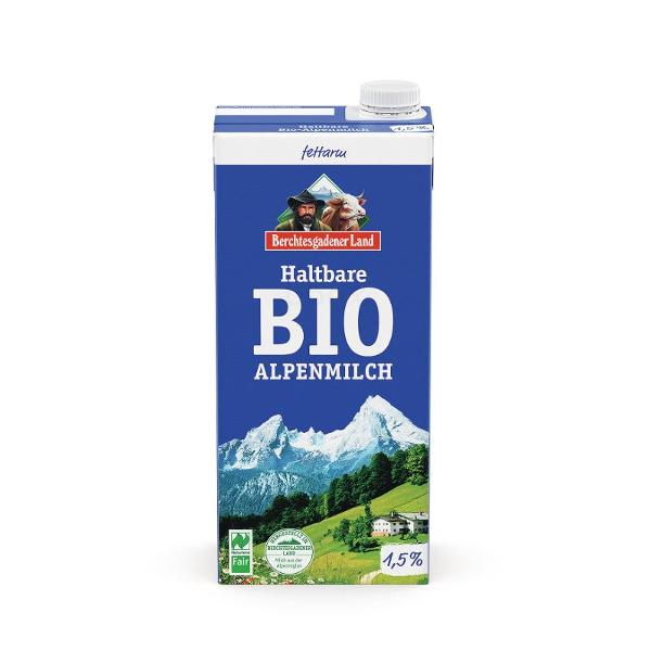 Produktfoto zu Berchtesgadener H-Milch, 1,5% - 1 Liter