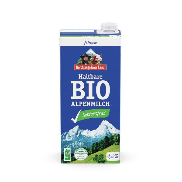Produktfoto zu Laktosefreie H-Milch, 1,5% - 1 Liter