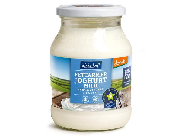 Produktfoto zu Bioladen Fettarmer Natur-Joghurt, 1,5% - 500g