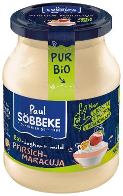 Bioladen Joghurt Pfirsich-Maracuja, 3,8% - 500g