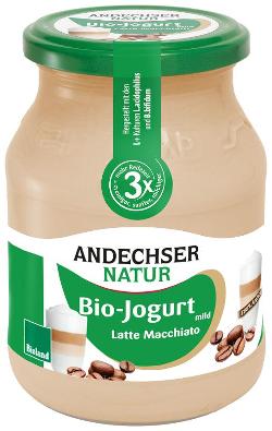 Andechser Joghurt Latte Macchiatto, 3,8% - 500g