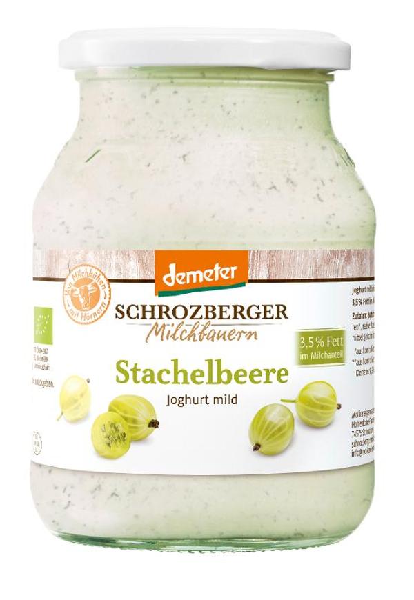 Produktfoto zu Schrozberger Joghurt Stachelbeere - 500g