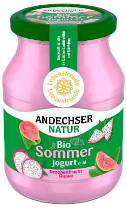 Andechser Joghurt Drachenfrucht-Guave 3,5%  - 500g