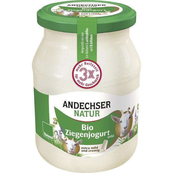 Produktfoto zu Ziegenjoghurt, 3,5% - 500g