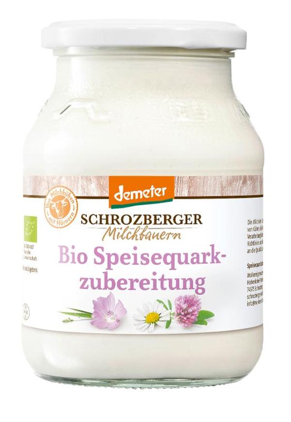 Produktfoto zu Schrozberger Speisequarkzubereitung, 0,1% - 500g