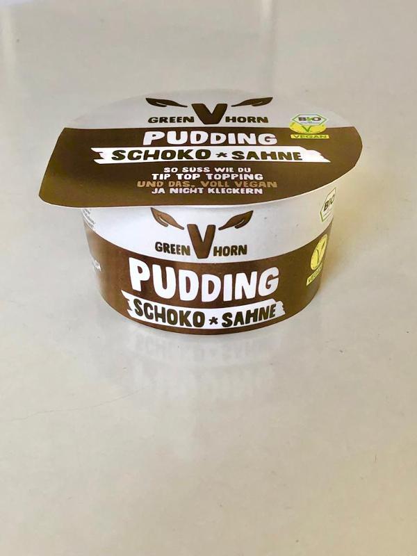 Produktfoto zu Greenhorn Veganer Pudding Schoko - 120 g
