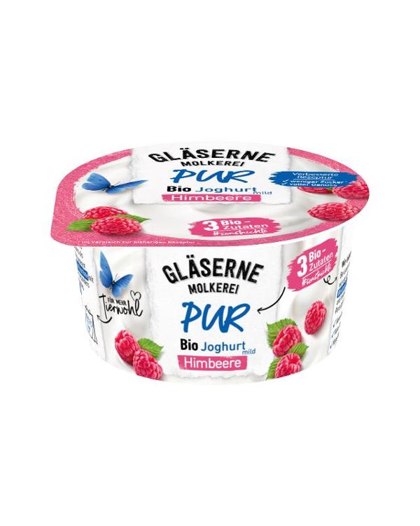 Produktfoto zu Joghurt pur Himbeere, 3,8% - 150g